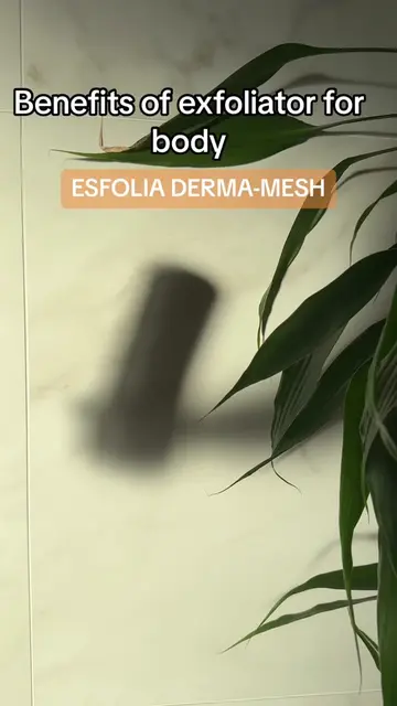 TikTok Video Thumbnail 3: Esfolia Dermamesh skincare benefits