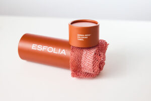 esfolia rosa packaging details and mesh