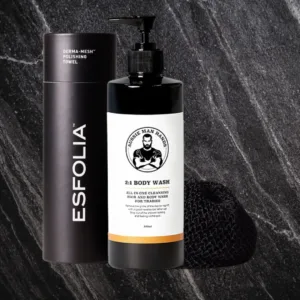 basic 2 in 1 body wash bundle for men